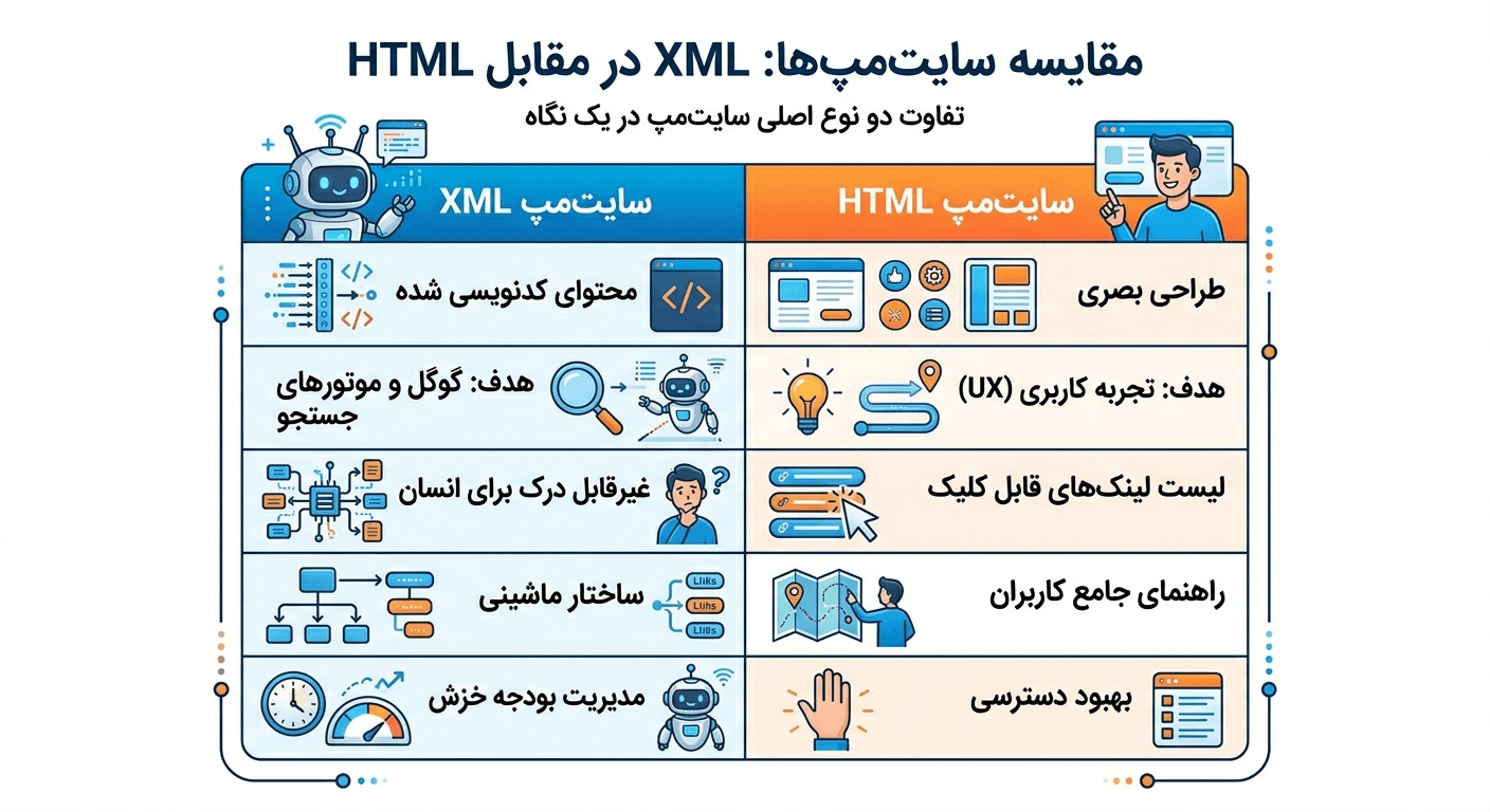 سایت مپ HTML